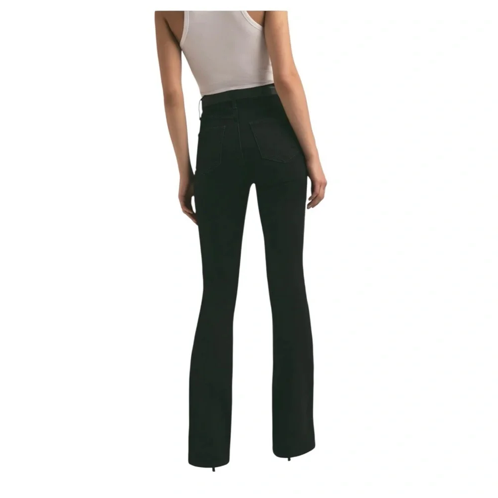 Favorite Daughter The Valentina Shortie Super High Rise Mini Boot Jeans